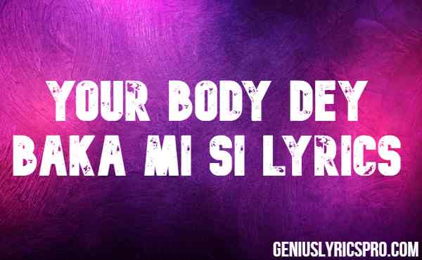 Your Body Dey Baka Mi Si Lyrics